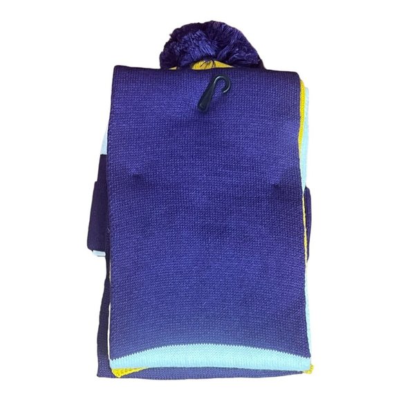 Ultra Game Los Angeles Lakers NBA Basketball Beanie & Scarf Set NWT - Picture 3 of 4